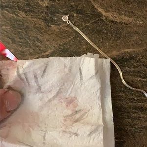 Vintage herringbone bracelet